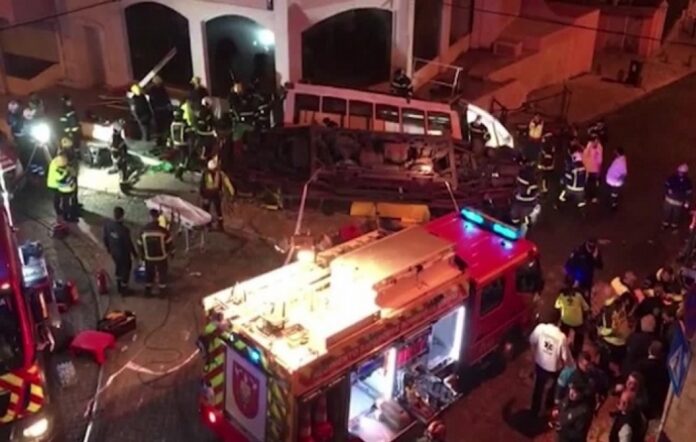 Lisabona Tramvai Turistic Accident